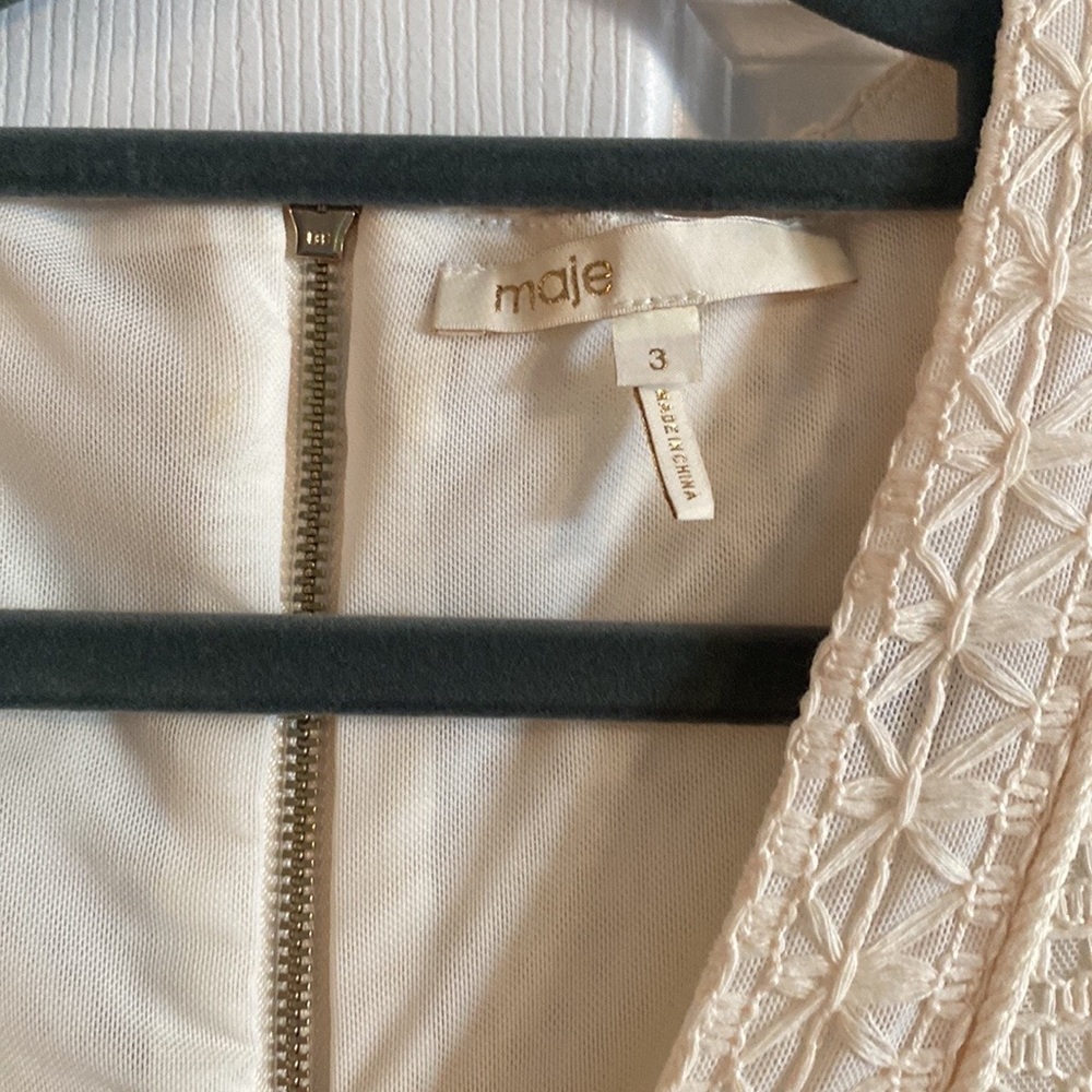 Maje Eyelet Dress - Picture 8 of 9
